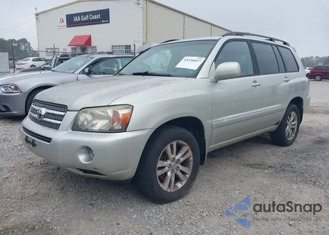 2006 Toyota Highlander Hybrid V6 z USA, uszkodzony, nr VIN JTEEW21A960004382